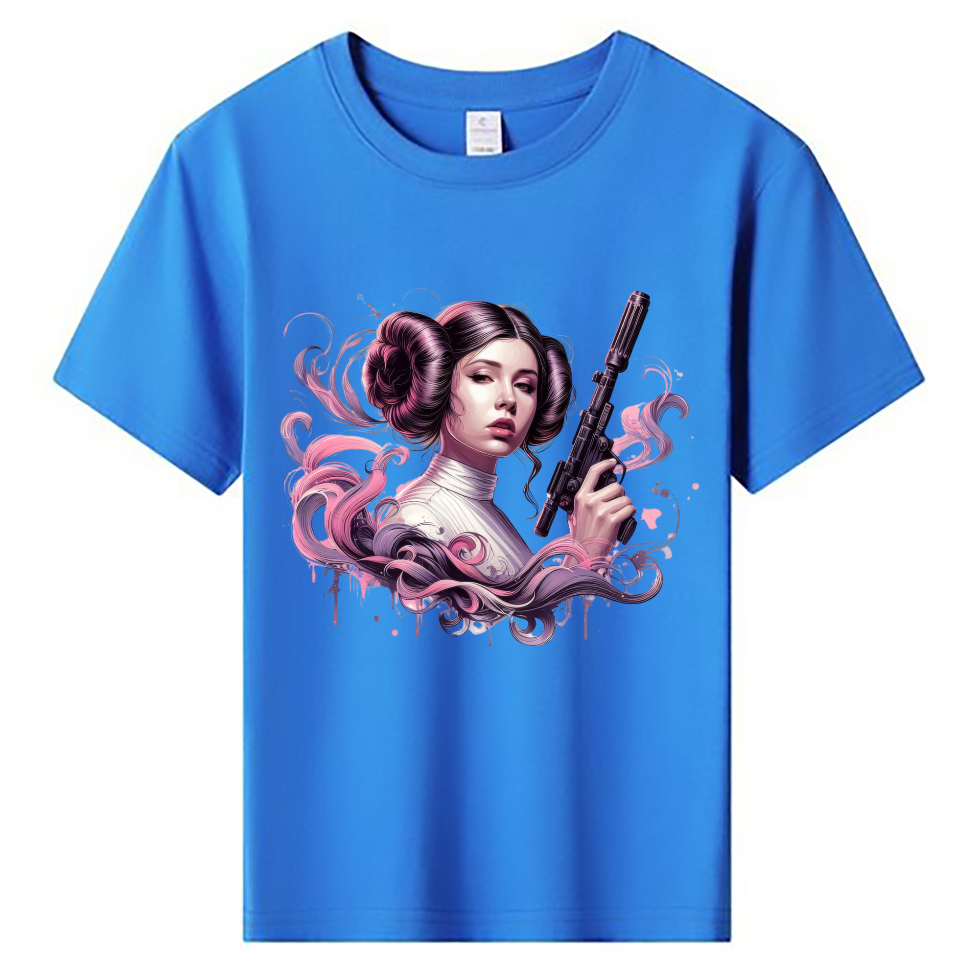 （画像用） スター・ウォーズ Star Wars 綿100％キッズTシャツ（フロントプリント）